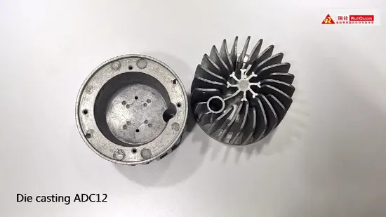 High Pressure Aluminium Alloy Die Casting LED Light Housing Aluminum Die Casting